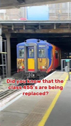 Did you know the class 455’s are being replaced? #railwaycontent #train