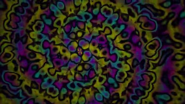 Multicolored fractal pattern with swirling shapes Stock Video Footage - Alamy