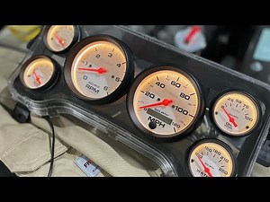 Jeep Cherokee LS Swap - Autometer Phantom gauges