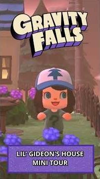 Gravity Falls Animal Crossing Island Lil’ Gideon’s House Mini Tour! #animalcrossing #gravityfalls