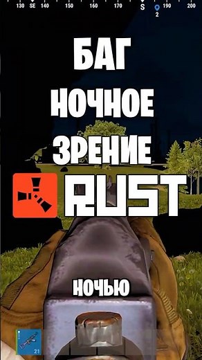 Night Vision - New Bug in Rust