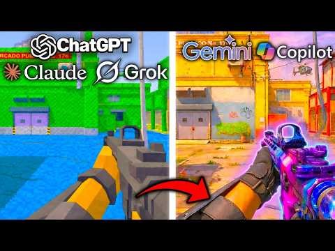 5 AIs WORK TOGETHER to Make Call of Duty From Scratch