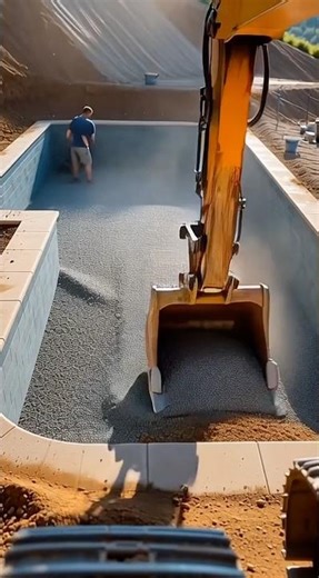 Watch This Dream Infinity Pool Build – Mind-Blowing Reveal! #construction #transformation