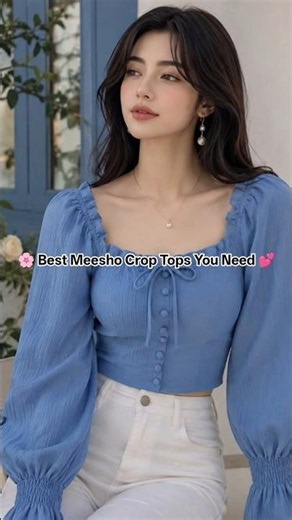 🌸 Crop Tops From Meesho Under ₹399 😍 | Trendy & Stylish Crop Tops | Budget Fashion 2026