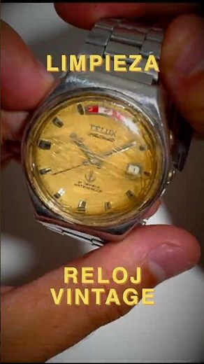 Cómo limpiar un reloj vintage sin dañarlo 🧽✨