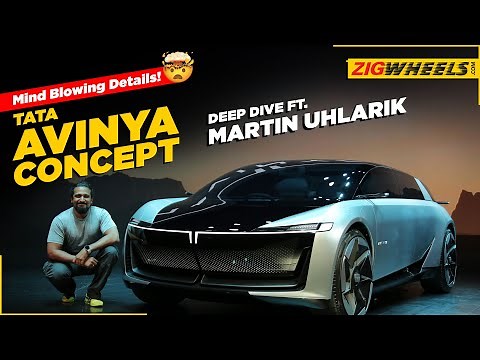 Tata Avinya Concept Deep Dive ft. Martin Uhlarik | Tata’s Truly Global EV Takes Shape! | ZigWheels
