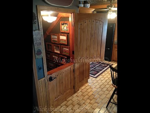 How to install jamb extensions on an interior wood door