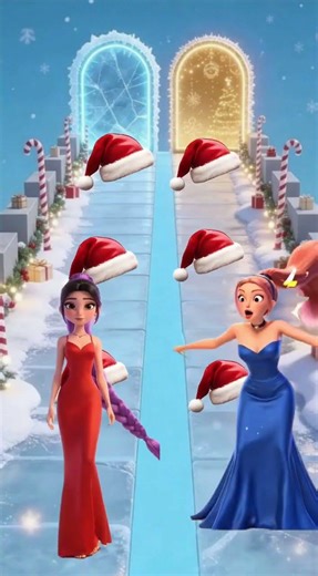 Mira vs Rumi - Merry Christmas And Happy New Year!!!🎁#kpopdemonhunters #rumi #Mira #rumiandmira