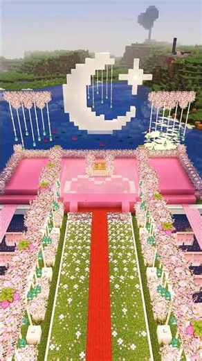 ✨ Minecraft build Riverside Wedding 💍