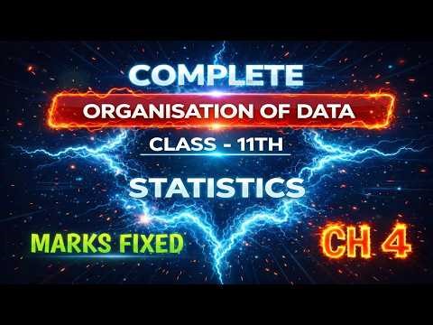 ORGANISATION OF DATA ONESHOT in 13 mins.!! | full marks✅