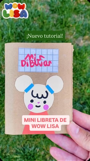 Wow Lisa | Reutiliza los cuadernos escolares de tus hijos con Wow Lisa! 💚💛❤️💙 En este mini tutorial pueden ver como hacer una mini libreta... | Instagram