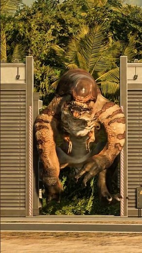 D-REX appearance Scene - Jurassic World Evolution 2 #jurassicworld