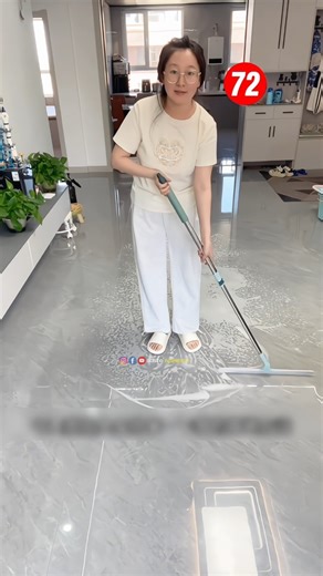 magic floor wiper easy cleaning review. #shorts