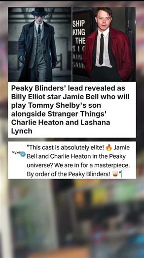 Peaky Blinders' lead revealed as Billy Elliot star Jamie Bell who will play Tommy ... #celebrity
