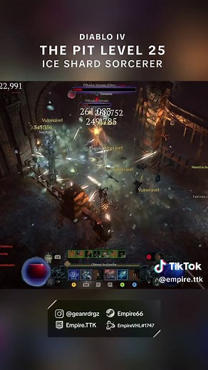 Frost Nova Madness: Ice Shard Sorcerer Build in Diablo IV