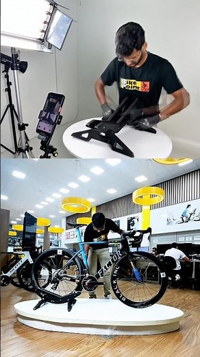 SUPORTE DE CHÃO PARA BICICLETA THINKRIDER - R$ 149,00 à vista no Pix