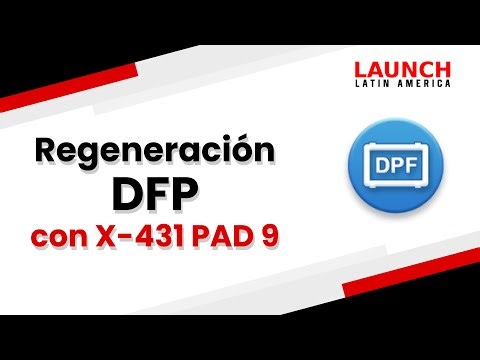 🔧 Regeneración de DPF con Launch X-431 Pad 9