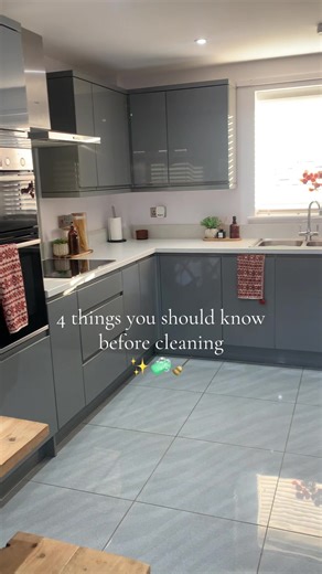 4 cleaning tips you NEED to know for your cleaning routine ✨🧼🧹 1 - Fairy / washing to liquid cleans EVERYTHING 2 - Clean and remove everything you can THEN disinfect 3 - Damp dust to avoid pushing dust around 4 - Hoover before mopping #cleaningtips #cleaninghacks #cleaningmotivation #cleaningroutine #fyp