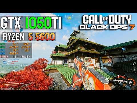 ¿Es posible jugar ?- Call of Duty: Black Ops 7 en la GTX 1050 Ti