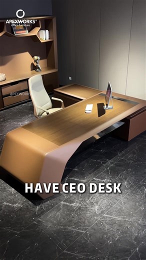 This is the leather CEO’s office desk with full texture.This office desk has an irresistible charm.#officedesk #office #furniture #officefurniture #luxuryfurniture