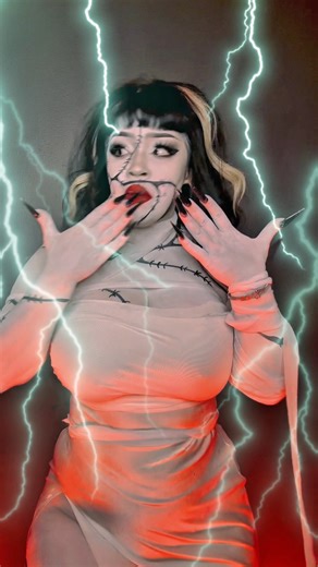 The Monster Mash #halloween #brideoffrankenstein #costumeideas #explore #fyp #reels #monsters | Valerie