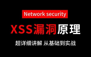 耗时18小时讲完XSS跨站脚本攻击教程，从XSS漏洞原理到实战，全程手把手教学！