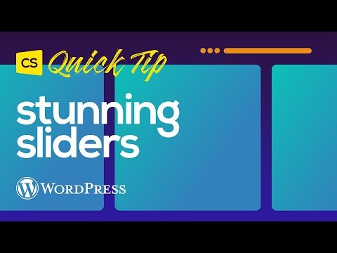 How to Create Stunning Sliders in WordPress (from Scratch)