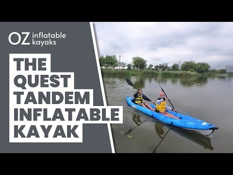 Looking at the Quest Tandem Inflatable Kayak