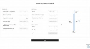 Pile Capacity Calculator