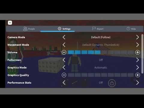 How To Get Shift Lock on Roblox Mobile
