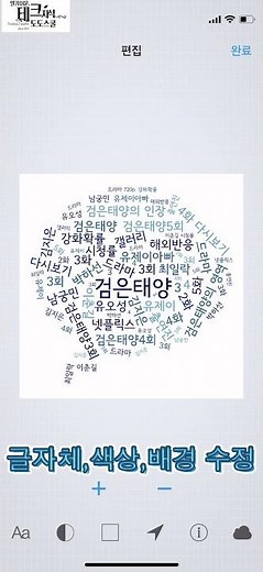 워드 클라우드 사용법 #shorts