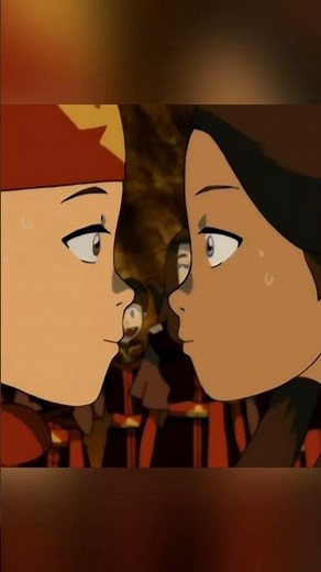 Aang and Katara dance scene #avatarthelastairbender #edit #katara #aang
