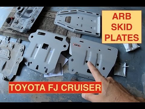 Toyota FJ Cruiser ARB Skid plate Install & Review