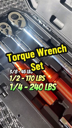 Upgrade Your Tool Kit with This 3-Piece Torque Wrench Set