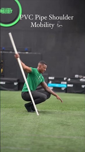 PVC Pipe Shoulder Mobility (Save & Share) Shoulder Pain? Try this PVC pipe Mobility Stretch for