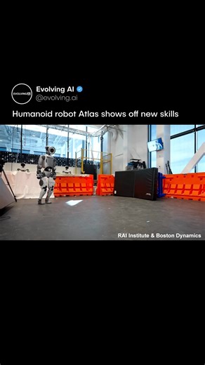 Evolving AI | Robots are advancing at a rapid pace 😳🦿 This 21-second clip shows the new electric Atlas robot moving with extreme control, highlighting... | Instagram