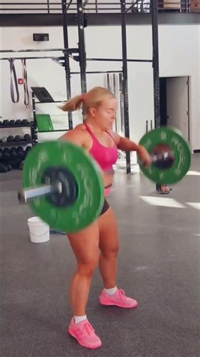 Women's Crossfit workout Dani speegle workout #motivation #crossfit #shorts