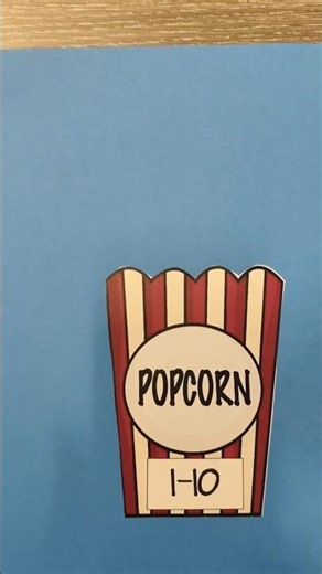 Popcorn Counting Fun 🍿 | Hands-On Math 1–10