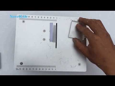 NovelLife Mini Table Saw DIY Handmade Bench Saw Hobby Model Crafts Cutting Tool