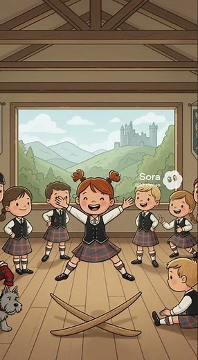 🇬🇧🏴 スコットランドの伝統文化「ハイランドダンス教室」💃🪘🦌
