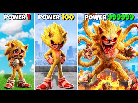 Upgrading SUPER SONIC.EXE in GTA 5! (Sonic Movie Mod)