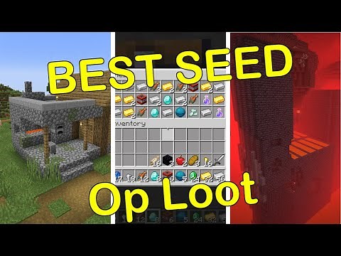 BEST OP Loot Survival Seed for Java 1.19.3/1.19.4 | Minecraft