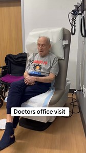 246K views · 5.5K reactions | Ed napping at the doctors Dan Salinger | Danielle Salinger | Facebook