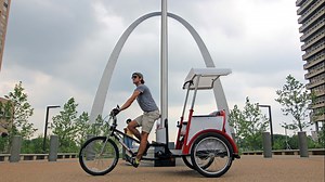 Our Beautiful City: Pedicab around downtown St. Louis