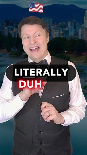 How to say literally? American and British #englishpronunciation