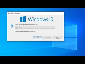 The History of the Windows Shutdown Dialogue
