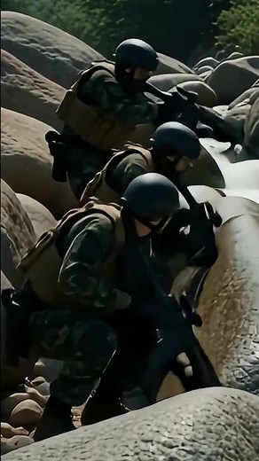 "Elite Soldiers’ Intense River Battle Caught on Camera! ⚡🔥 (Unseen Military Training)"