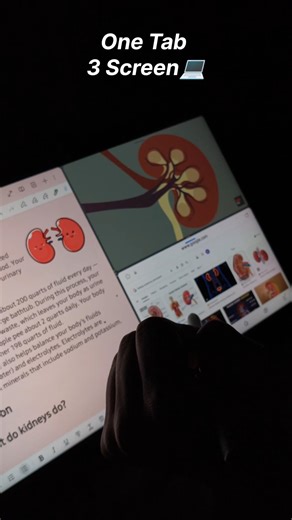 Split screen features you need to try😳✨#tablet #viral #trending #fyp #shorts #samsungtab #shrotsfeed