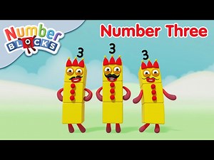 @Numberblocks - All About Number Three! | Learn to Count - Videos For Kids