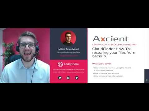 How-To Series: How to Restore Files with Axcient CloudFinder